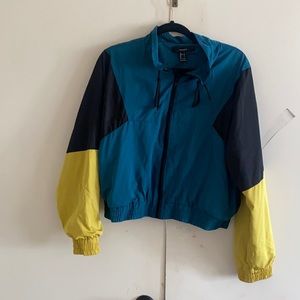 Forever 21 windbreaker crop zip up - brand new / tags on